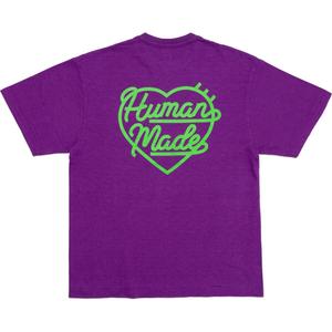 Футболка из хлопка с логотипом Human Made, синий