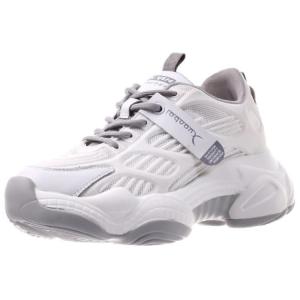 Xingdiman Женские легкие массивные кроссовки на платформе серые, цвет Gray