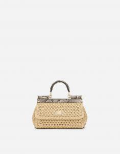 Маленькая сумка sicily Dolce & Gabbana, нейтральный
