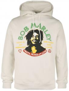 Толстовка с капюшоном Bob Marley Truth Peace & Love, песочный