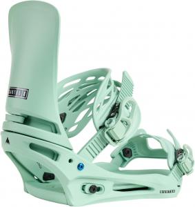 Крепления для сноуборда Burton Cartel X Re:Flex, средние, мягкие, серо-зеленого цвета, Black
