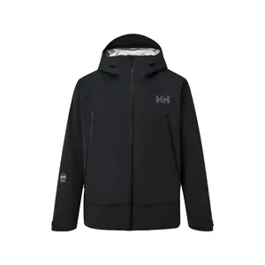HELLY HANSEN Ветровка мужская водонепроницаемая дышащая, Black