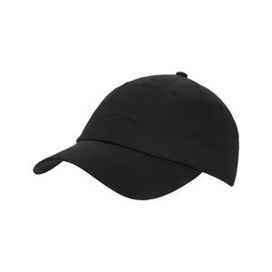 Женская кепка с 6 панелями и линейным логотипом.