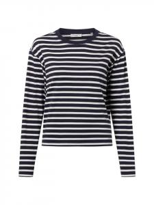 Marc O'Polo DENIM Футболка с длинными рукавами темно-синего и белого цвета