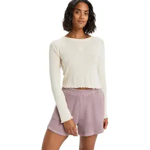 Женские шорты Lekeitio Bay Waffle Roxy, фиолетовый