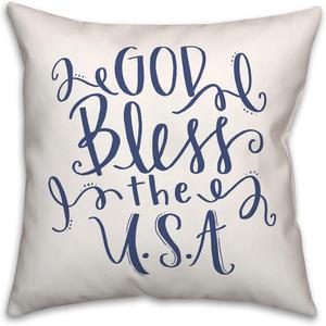 Creative Products Декоративная подушка God Bless The USA God Bless the Usa