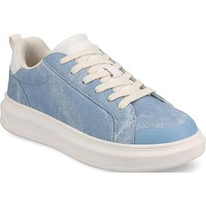 Кроссовки на шнуровке Meeya Journee, denim