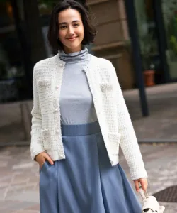 Кардиган Suite L, цвет Ivory [002]