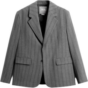 Костюм мужской угольно-серый ZARA