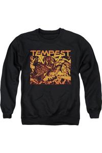 Atari Demon Reach Взрослый свитшот с круглым вырезом Gildan, черный