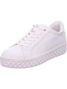 Кроссовки на шнуровке Marco Tozzi, белый
