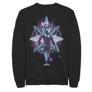 Мужской флисовый пуловер с рисунком для подростков и мужчин с портретом капитана и звездного воина Marvel