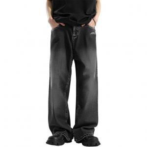 Джинсы унисекс MONTVOO, smoke черный