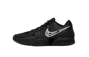 Nike Кроссовки баскетбольные низкие Ja Morant 2 Liquid Metal 3.0 Abrasion Resistant Unisex Black White