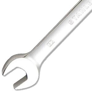 Stanley мощный метрический прецизионный полированный длинный ключ двойного назначения Открытый ключ двойного назначения с цветком сливы 27 мм 93-518-1-22