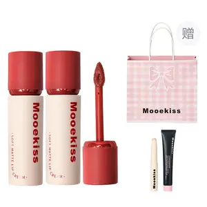 Бальзам для губ Mist Soft Tones матовый, стойкий, устойчивый к переносу 3g/3g*2 Mooekiss