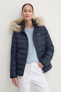 Пуховик Tommy Jeans, темно-синий