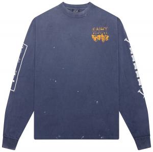 Футболка с коротким рукавом SAINT Mxxxxxx x Babylon Bleed, темно-синяя