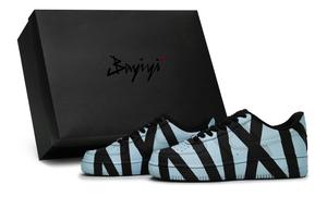 Nike Кроссовки для скейтбординга Air Force 1, унисекс, низкие, серо-синие