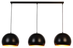 Подвесной светильник Novel, 120x30x150 см, черный/золотой