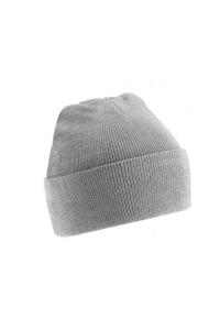 Мягкая вязаная зимняя шапка Beechfield, серый
