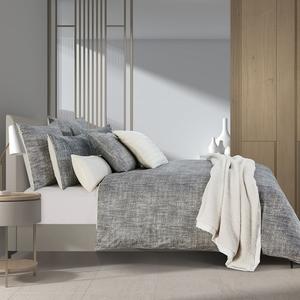 Комплект из европейского одеяла и накидок Five Queens Court Sydney, серый