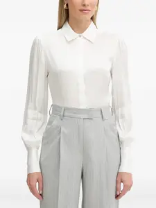 Рубашка с длинными рукавами Fracomina, белый