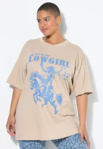 Футболка с принтом спереди Studio Untold, Sand