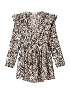 Платье Bershka, бежевый/черный