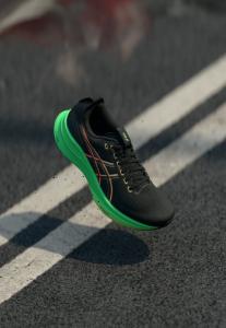 Кроссовки ASICS GEL KAYANO 32, Black/Vital Green/Black