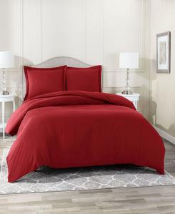 Комплект постельного белья Neslt Super Soft Double Brushed Microfiber, 2 предмета, размер Twin Nestl, цвет burgundy