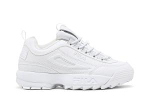 Кроссовки Fila Wmns Disruptor 2 Premium 'Triple White', белый