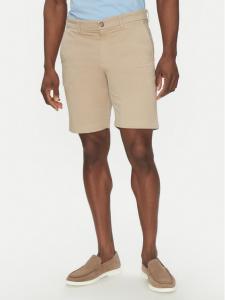Шорты из ткани обычного кроя 26664 151365 Hechter Paris, бежевый