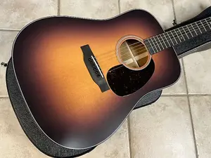 Акустическая гитара 2025 CF Martin D-18 Standard Satin Dreadnought, цвет Sunburst 1935