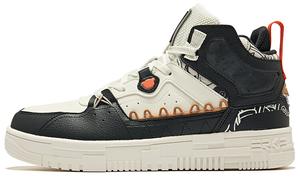 Кеды мужские, обувь для скейтбординга высокая Black Earth Oak Buds White Erke