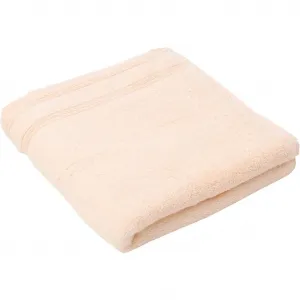 Полотенца Monaco в наборе, однотонные цвета, с волнистой каймой, чистый хлопок Gözze, оранжевый