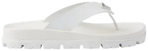 Сандалии Prada Wmns Rubber Thong Sandal 'White', белый
