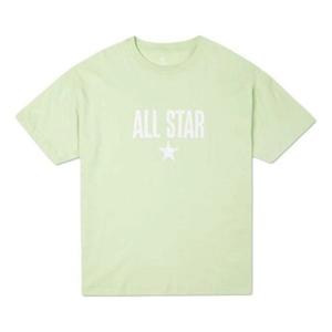 Футболка casual t-shirt 'green' Converse, зеленый