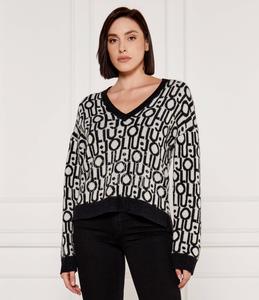 Свитер Liu Jo Loose fit, белый