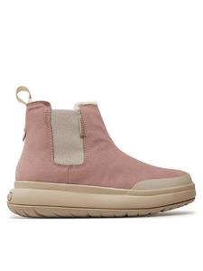 Ботинки женские Merrell Marquette Thermo замшевые на толстой подошве, светло-розовый
