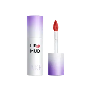 Бальзам для губ Lip Mud в обновленной упаковке, матовый, легко растушевывается, устойчив к смазыванию, создает эффект нюдового макияжа AKF