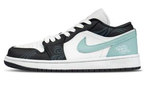 Jordan Кроссовки Air 1 Vintage Basketball Shoes Unisex Blue Green