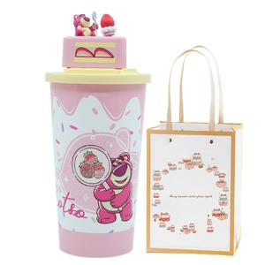 Пластиковые стаканы для воды Disney, Strawberry Cheese Croissant Teeter-Totter Plush Cup