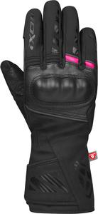 Женские водонепроницаемые зимние мотоциклетные перчатки Ixon pro rescue 3, Black/Pink