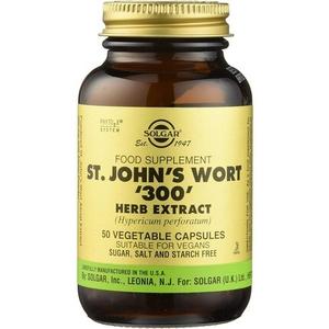 Овощные капсулы с экстрактом зверобоя, 50 шт., Solgar
