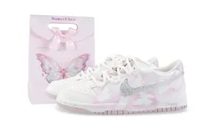 Детские скейтерские кроссовки Dunk Grade School Nike, фиолетовый