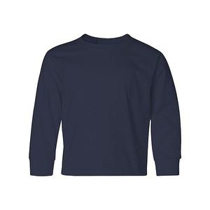 Футболка Dri-Power youth long sleeve 50/50 Jerzees, J Navy