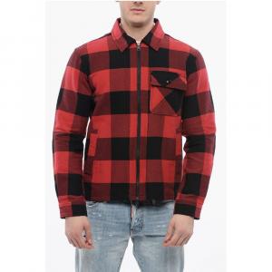 Клетчатая рубашка BUFFALO на молнии Woolrich, Red