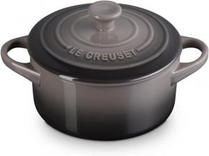 Мини-кастрюля Le Creuset, из каменной керамики, круглая, 680 мл, цвет «Устрица»
