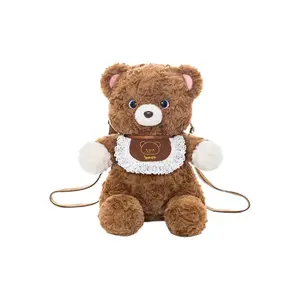 Плюшевая кукла Bib Bear высотой 35 см PUDOWRABBIT